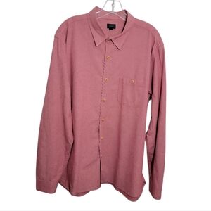 J. Crew men's pink button down cotton chambray shirt size XL